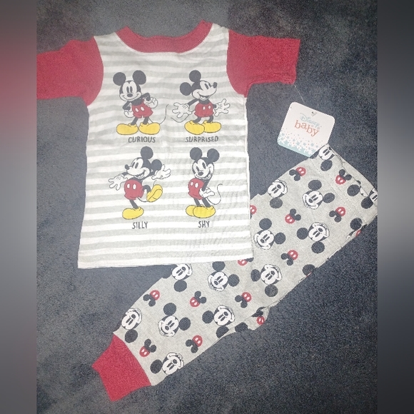 DISNEY BABY MICKEY MOUSE PJ SET - Picture 5 of 6